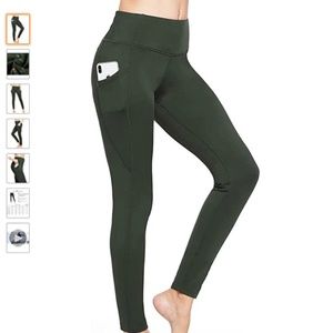 BALEAF Fleece Lined Yoga Leggings